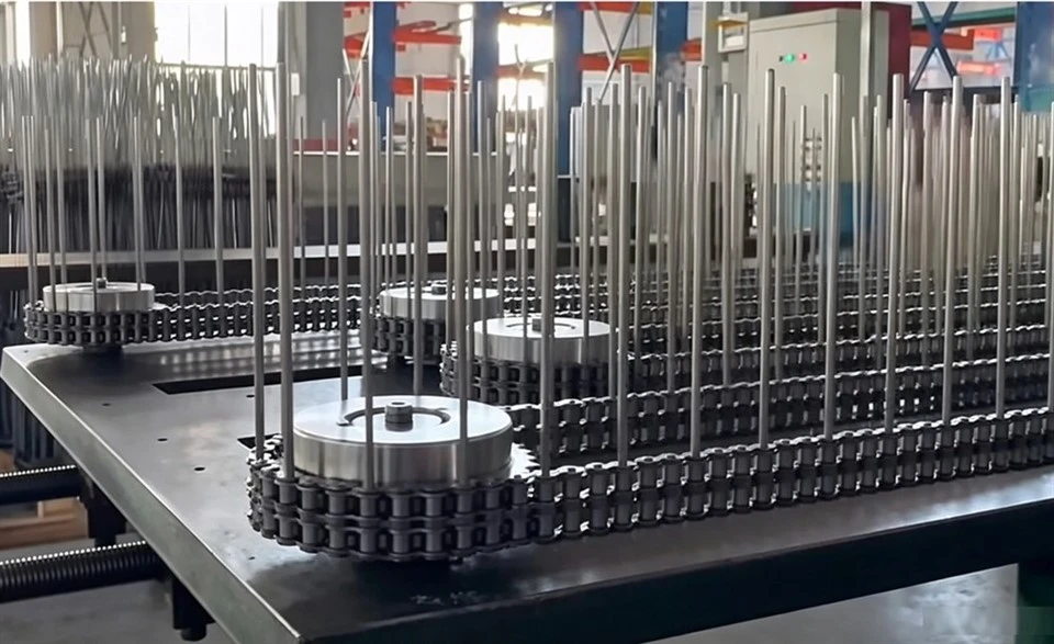 Extended Pin Roller Chain For Hose Conveying suppliers