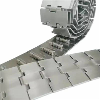 Stainless Steel Flat-top Chains Single Hinge