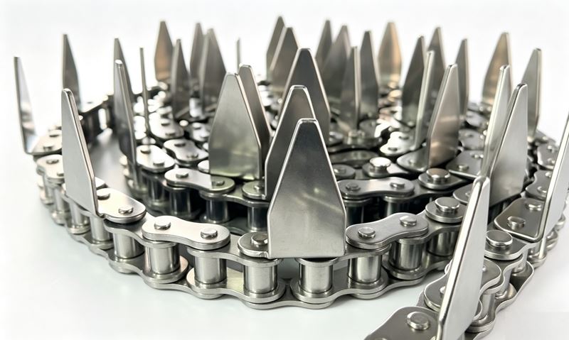 Stainless Steel Pusher Chain